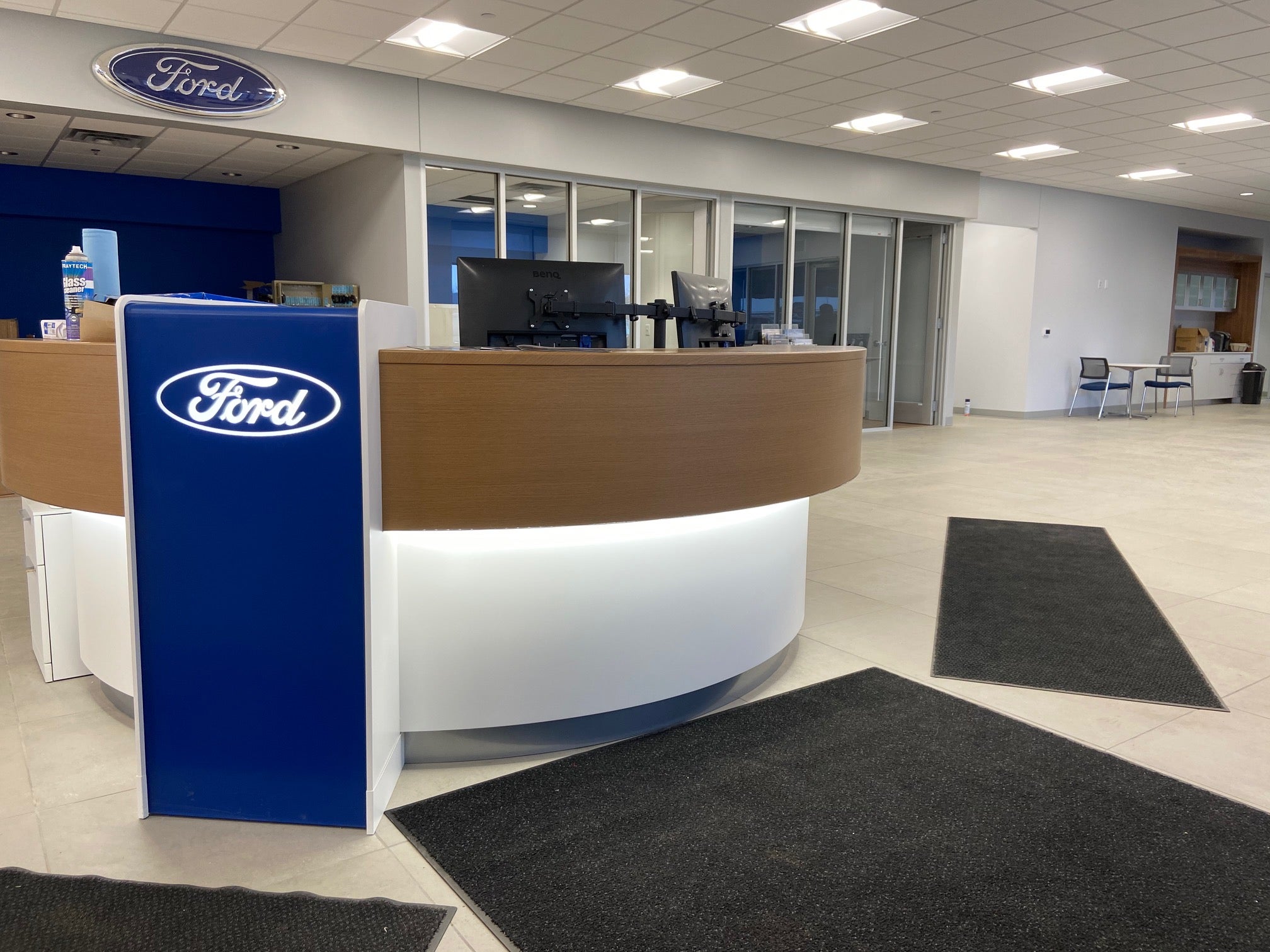 New Showfloor of Flagship Ford